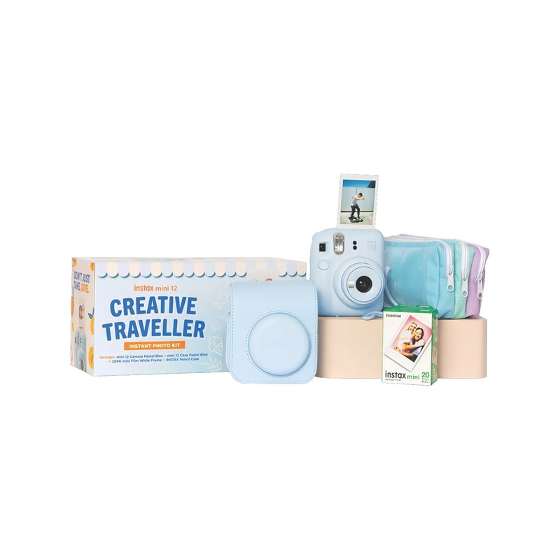 Fujifilm INSTAX Xmas24 Mini 12 Bundle – Blue