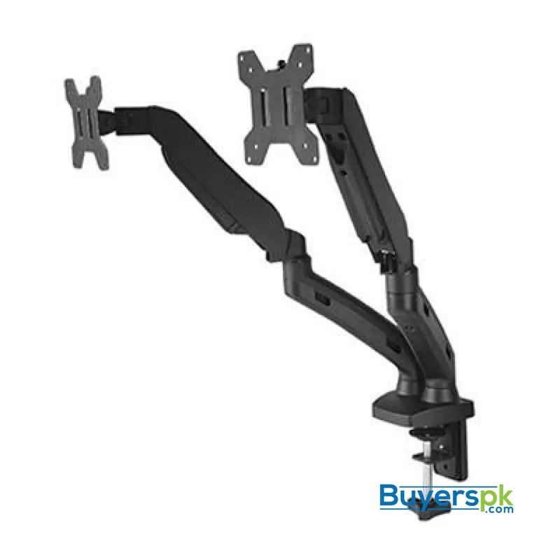 Flexo Dual Led Mounting (gas Spring & Hydraulic Arms) (desk) Gs-002-desk