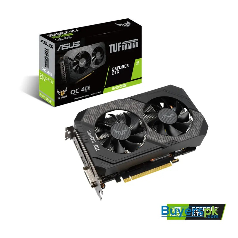 Asus Tuf Gaming Geforce Gtx 1650 Super Oc Edition 4gb Gddr6 Graphic Card
