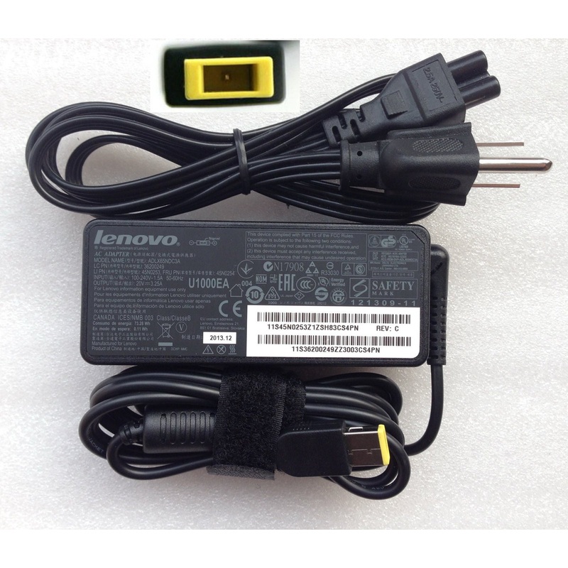 Lenovo adlx65nlc3a pa-1650-72 5a10j75114 45n0257 45n0495Charger 65w