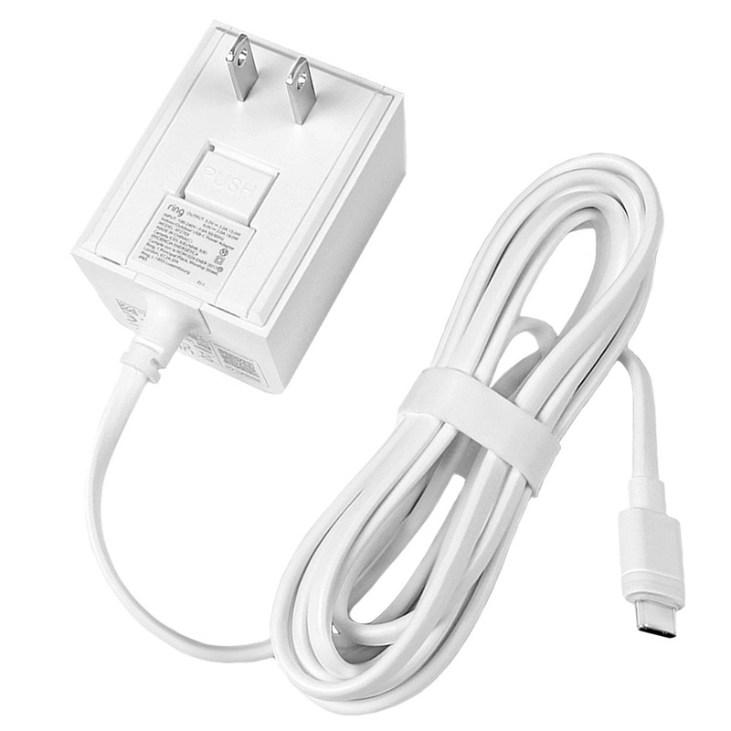 Genuine Ring Spotlight Cam Plus Plug-In charger Power Adapter USB-C